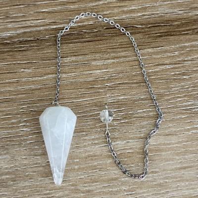 CRISTAL DE ROCHE PENDULE