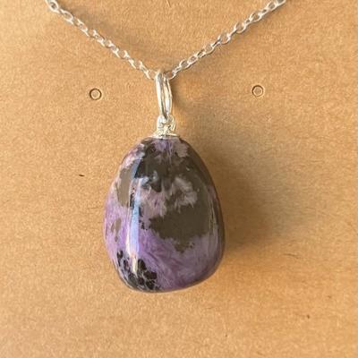 CHAROITE PENDENTIF