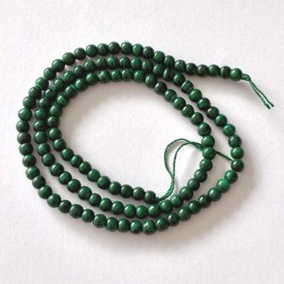 MALACHITE PERLES 4MM
